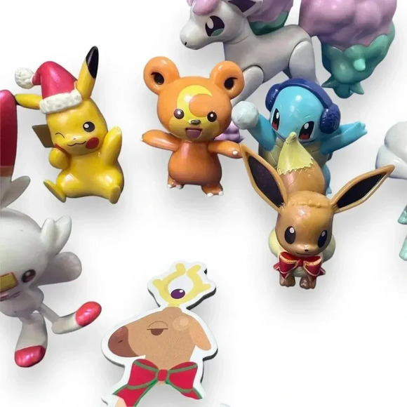 Lot of 11 Pokemon Battle Figure Galarian Ponyta Articulated  Toy Figure PIKACHU - Picture 2 of 9